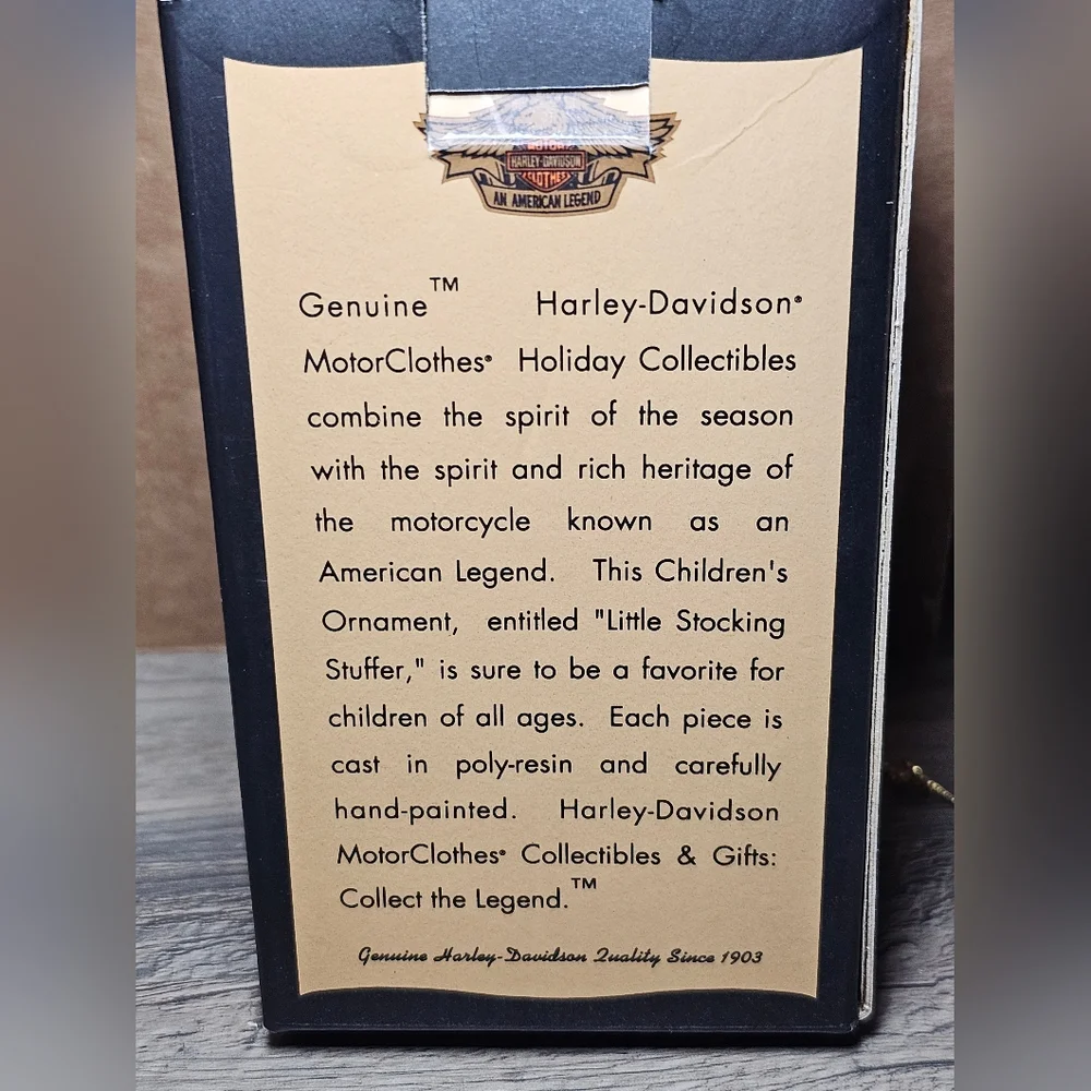 Harley-Davidson 1995 Childs Christmas‎ Ornament 